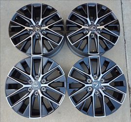 20-inch wheels for Lexus and Toyota, 6-lug