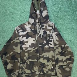 Supreme X true religion camo hoodie