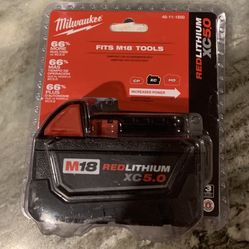 Milwaukee M18 REDLITHIUM XC 5.0 Ah Battery Pack