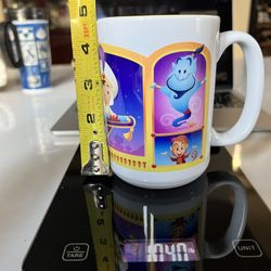 Disney Parks Alladn, Jasmjne, Genie, Rajah, Abu Character Mug  Price Negotiable