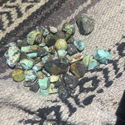 raw genuine Turquoise gemstones 