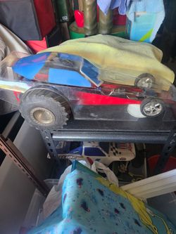Vintage rc mrp drag weight puller