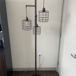 3 Light Lantern Floor Lamp