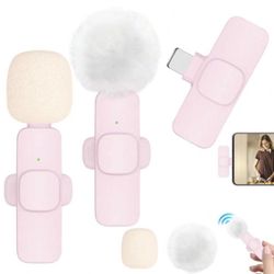 Wireless  Microphone Portable Audio Video Recording Mini Mic for Iphone Android