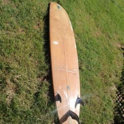 Vintage 9' Ukulele By Chris Ruddy Surf Board