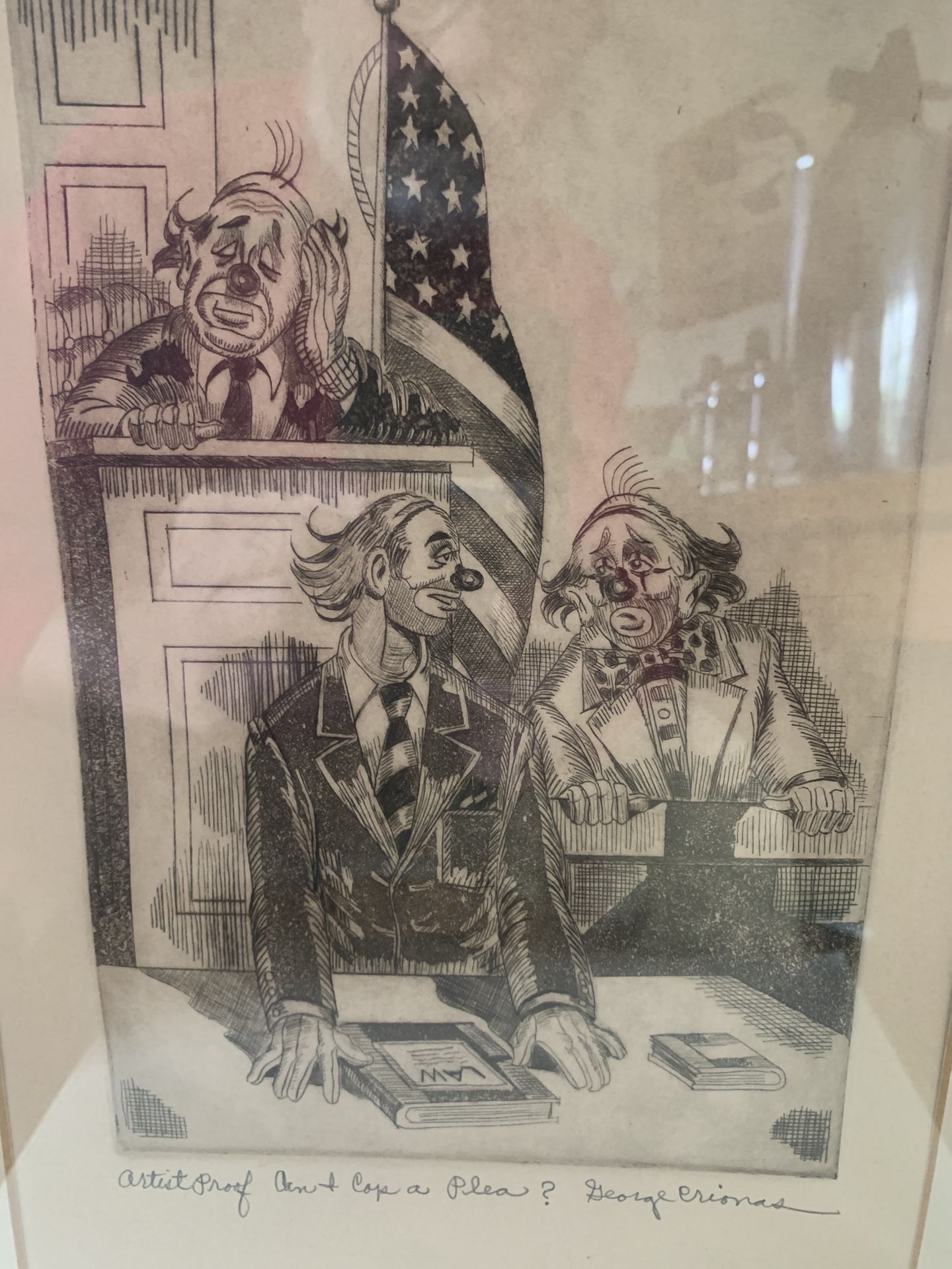 George Criones, one of America’s, most famous clown Artists,