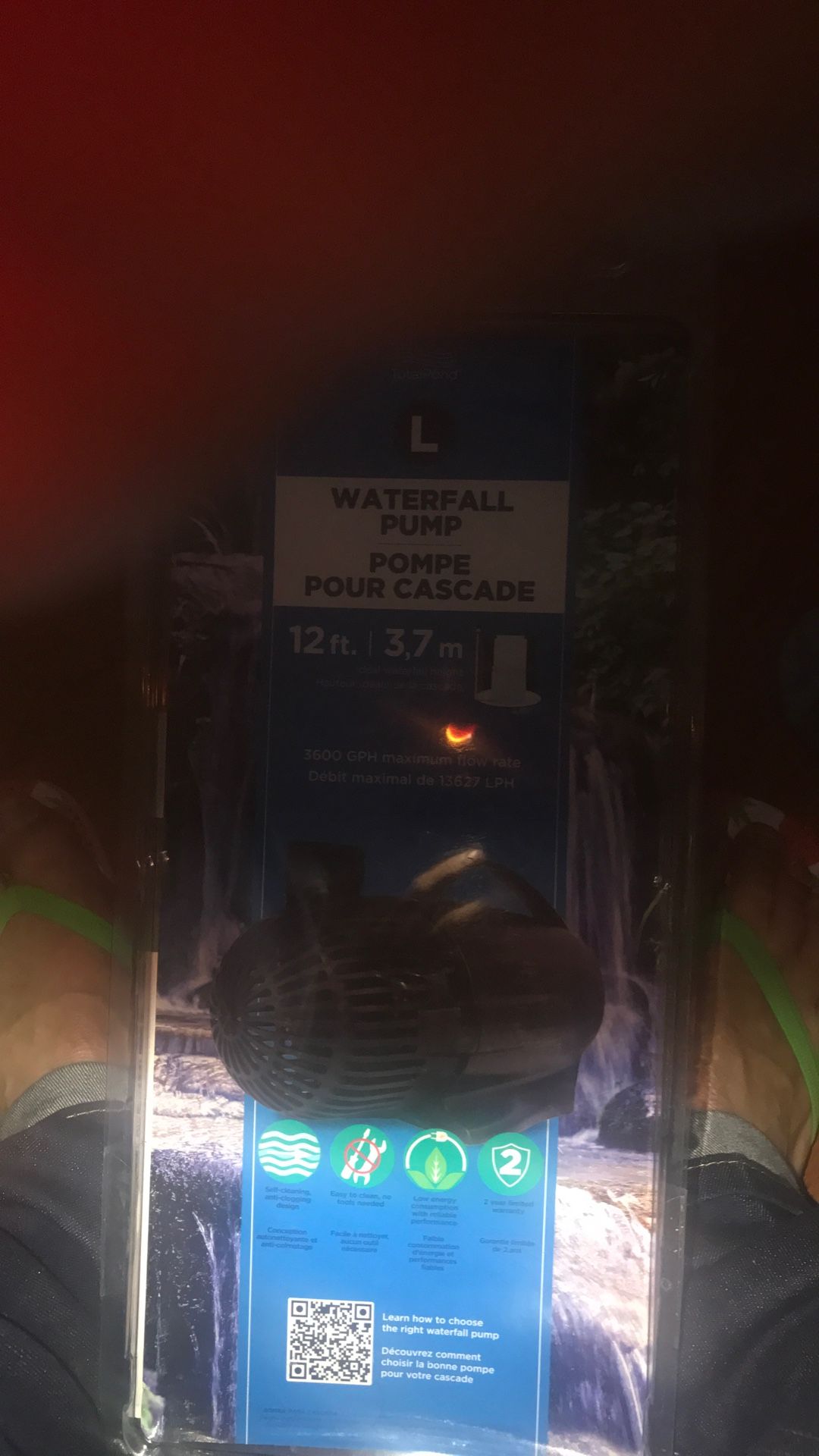 Waterfall Pump