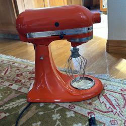 Limited edition orange artisan kitchenaid Mixer