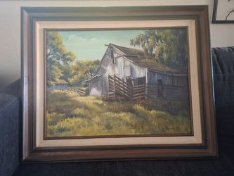 Original oil painting "Morning Shadows" 32" X 26"