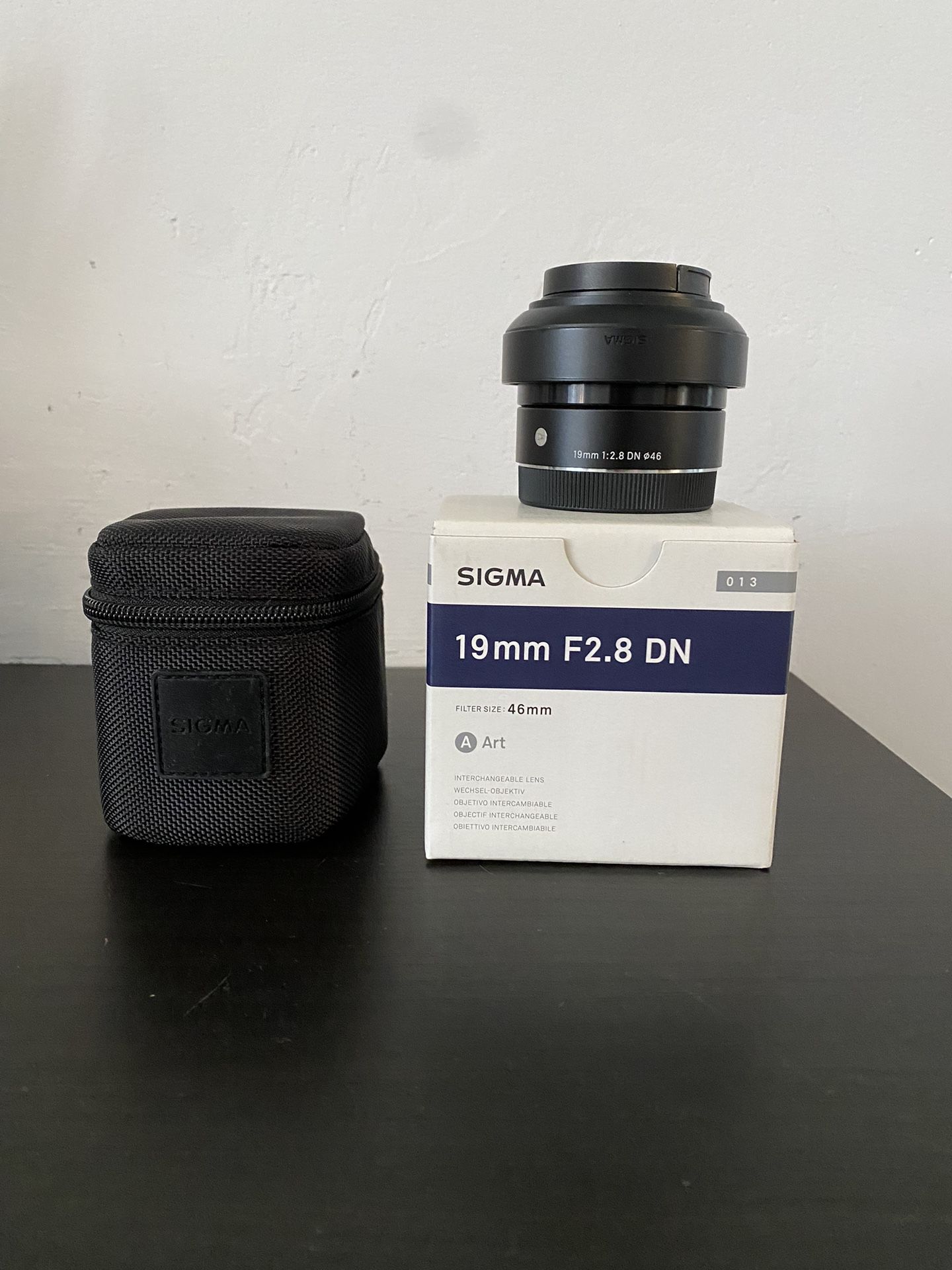 sigma 19mm f2.8 DN Sony Lens