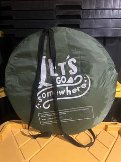 Pop up tent