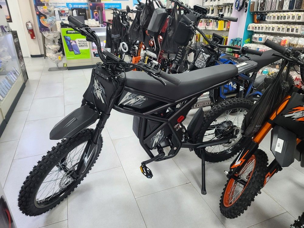 RidingTimes GT73 Electric Dirt Bike 37MPH! Finance For $150 Down Payment!!