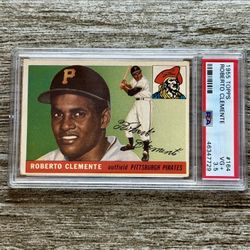 1955 Topps Roberto Clemente Rookie Card PSA 3.5 