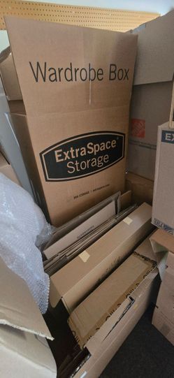 Extra Space Storage Wardrobe Moving Boxes