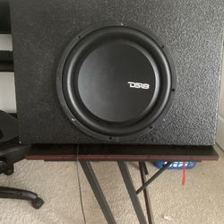 Ds18 12” Subwoofer With Box 