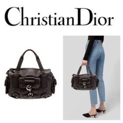 Christian Dior Leather Rebelle Bag