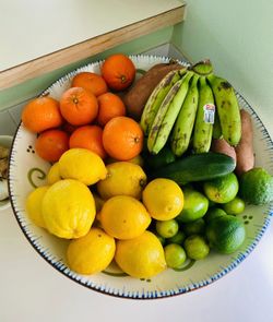 Anthropologie Hand-Painted Portugal 17” Decorative Fruit Bowl – Beautiful Statement Piece