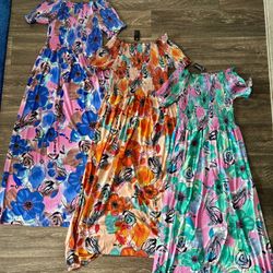 WOMENS DRESSES 