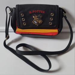 Harry Potter Loungefly Shoulder Bag Purse Triwizard Tournament Black Strap
