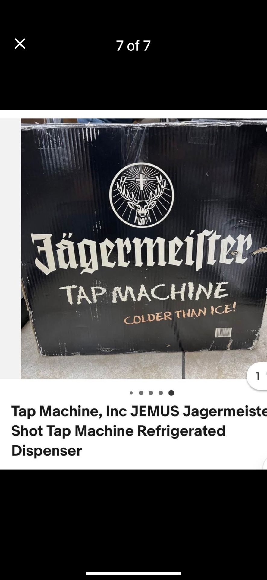 Brand New In Box Jager Machine