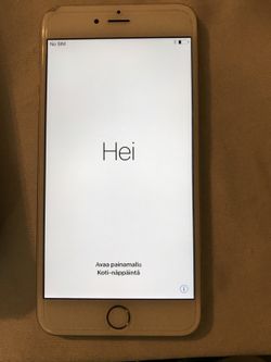 IPHONE 6 PLUS 64gb. Used silver & White