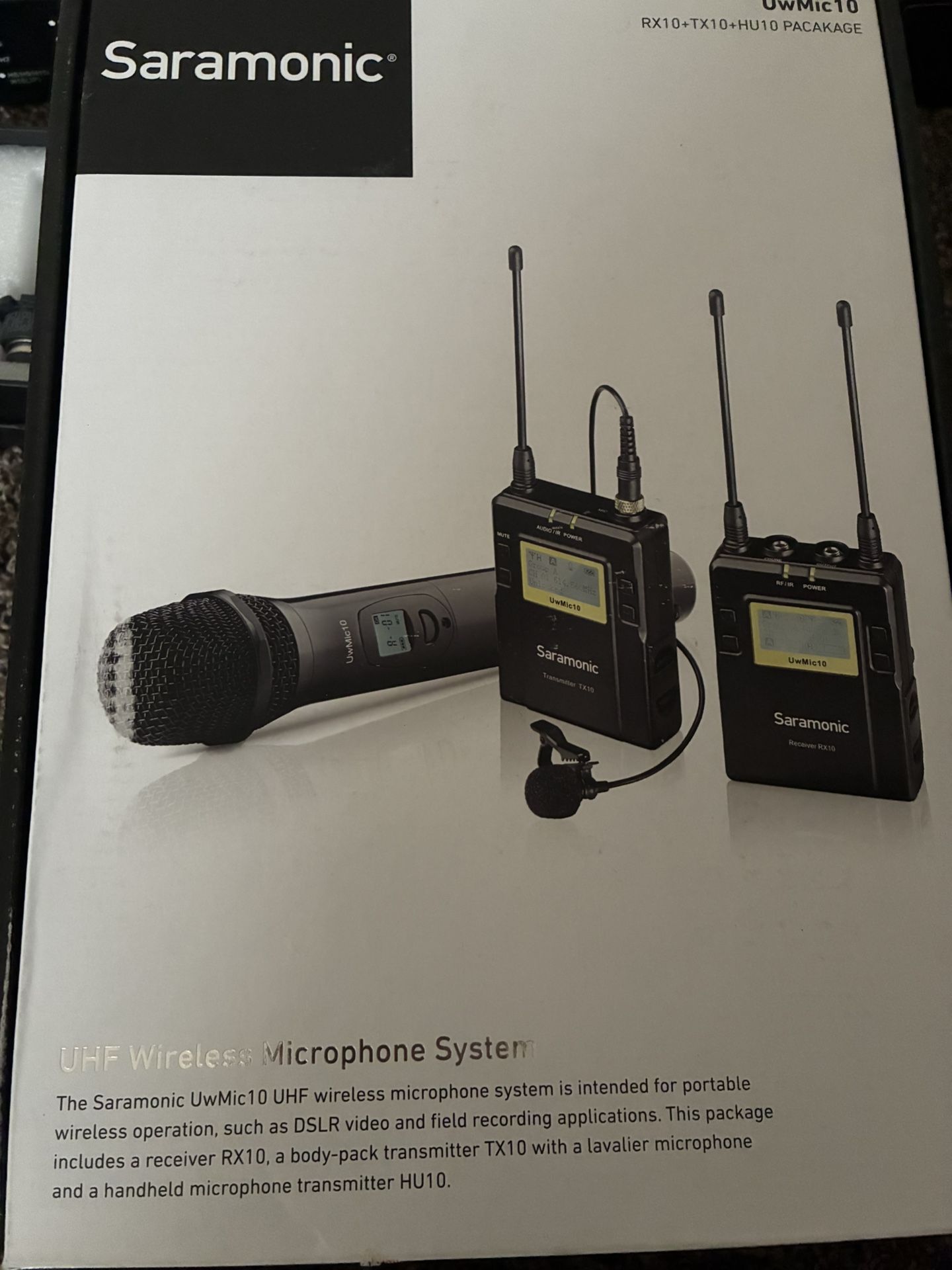 Microphone And Stage Walkie