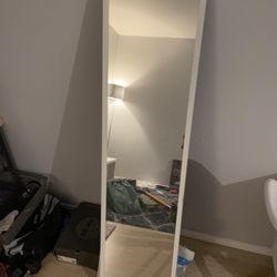 Standing Mirror IKEA White