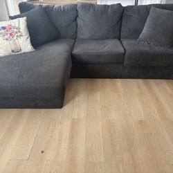 Grey Sectional Sofa $350