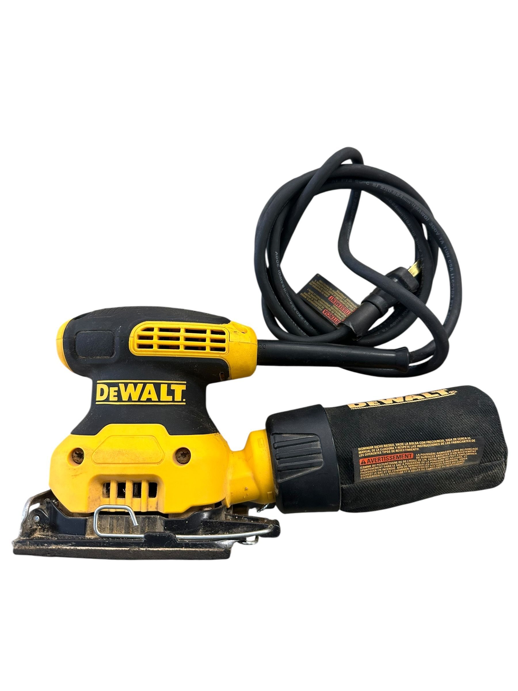 DEWALT VIBRATION SANDER DWE6411 #30903