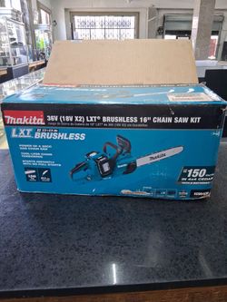 Makita Brushless Chainsaw kit