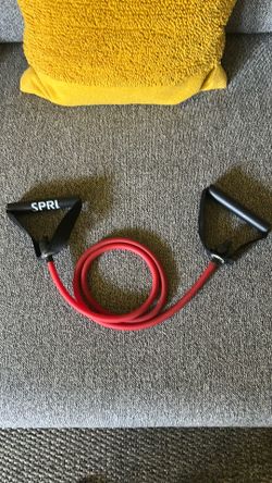 SPRI  Xertube Resistance Band Exercise Tube medium  red
