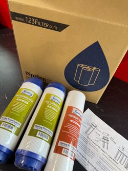 iSpring Water Systems Replacement Filters FG15 and FP15