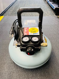 McGraw 3-Gallon Oil-Free Portable Air Compressor 110 PSI 1/3 HP