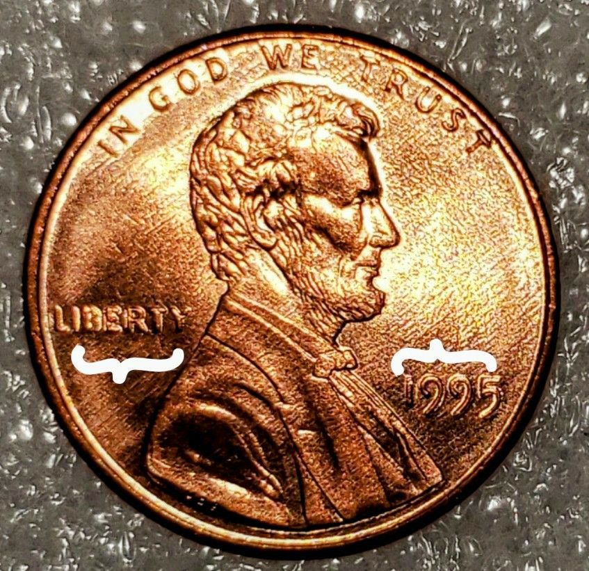 1995 Lincoln Memorial Cent Penny DDO