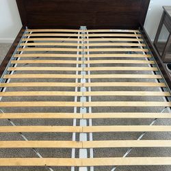 Wooden Bed Frame Queen Size