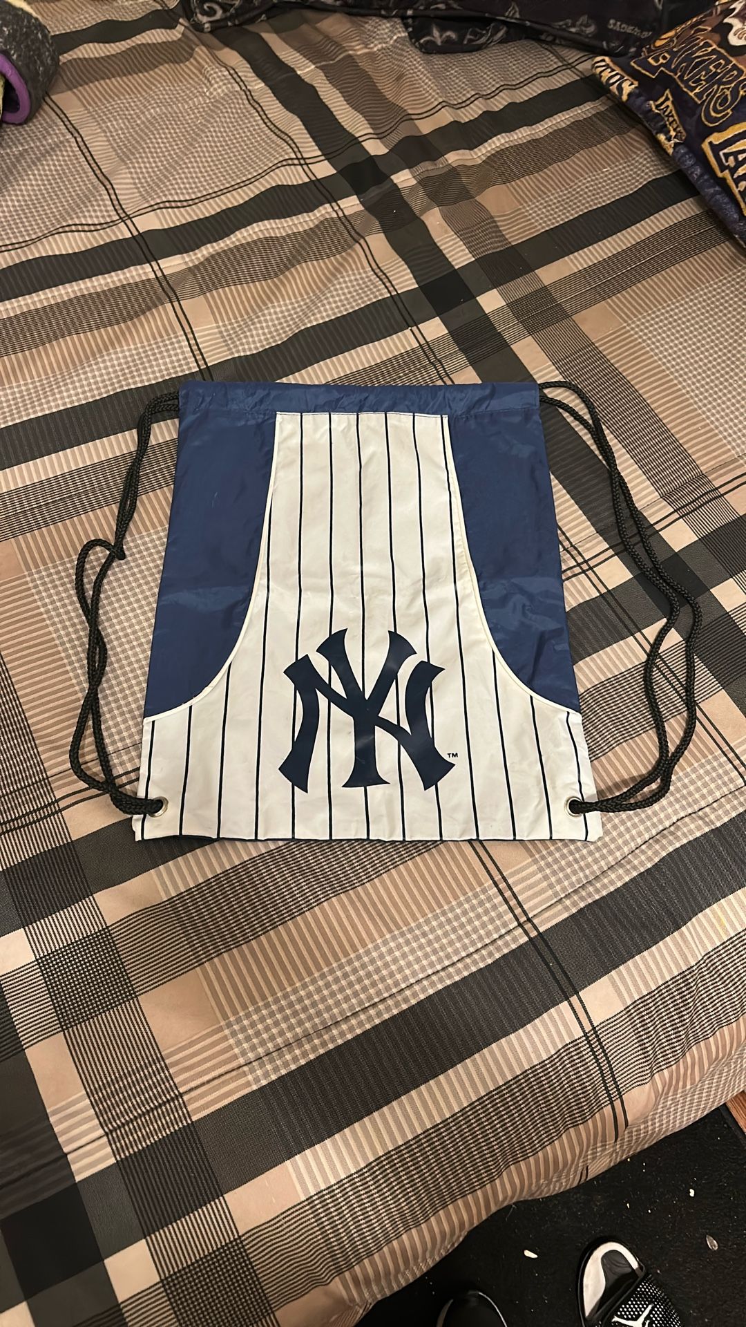 New York Yankees Drawstring, Nylon Backpack