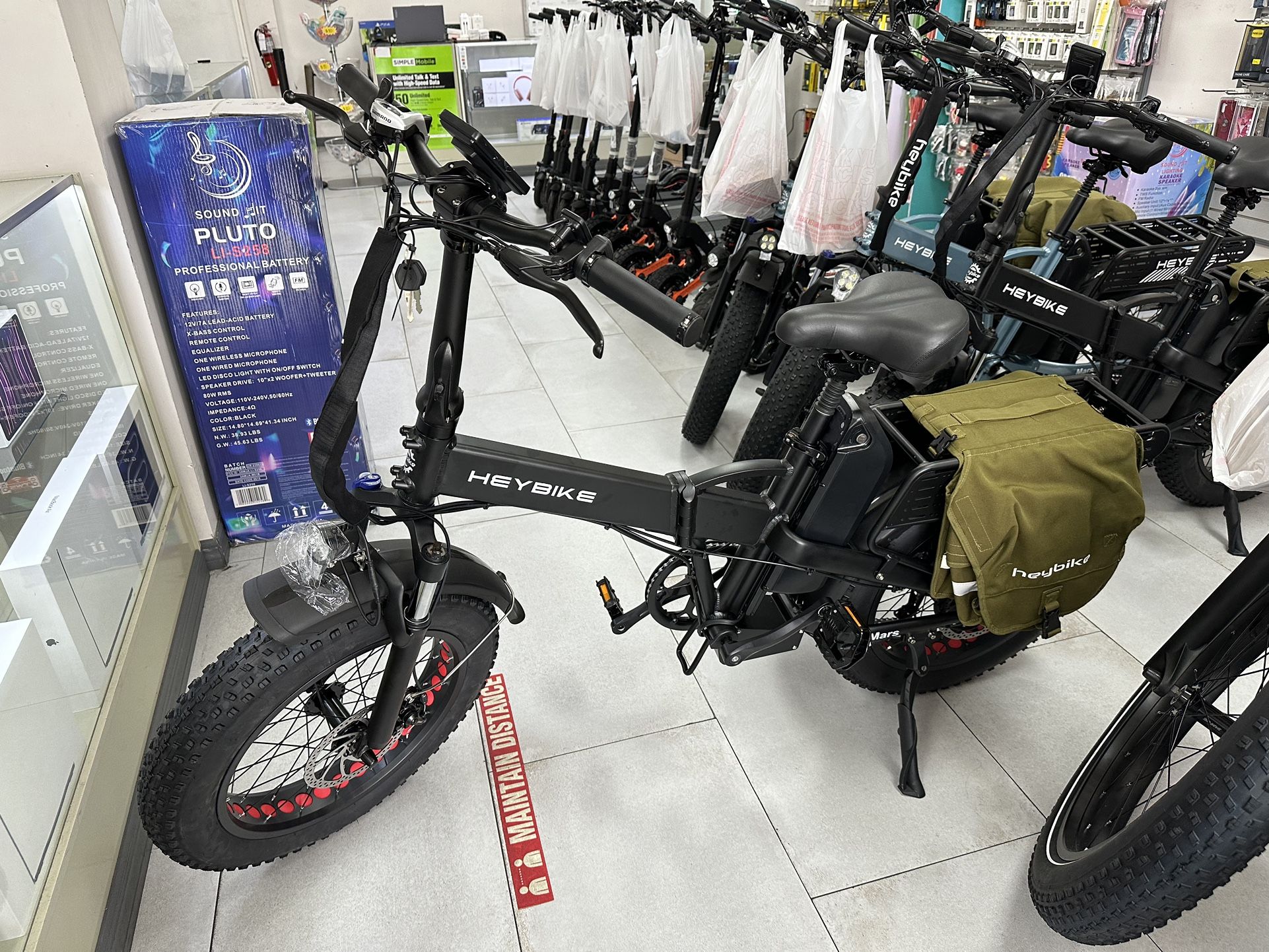 HeyBike Mars Electric Bicycle 28MPH! Finance For $50 Down Payment!!,All Products : American Fashion Style Bags On Sale