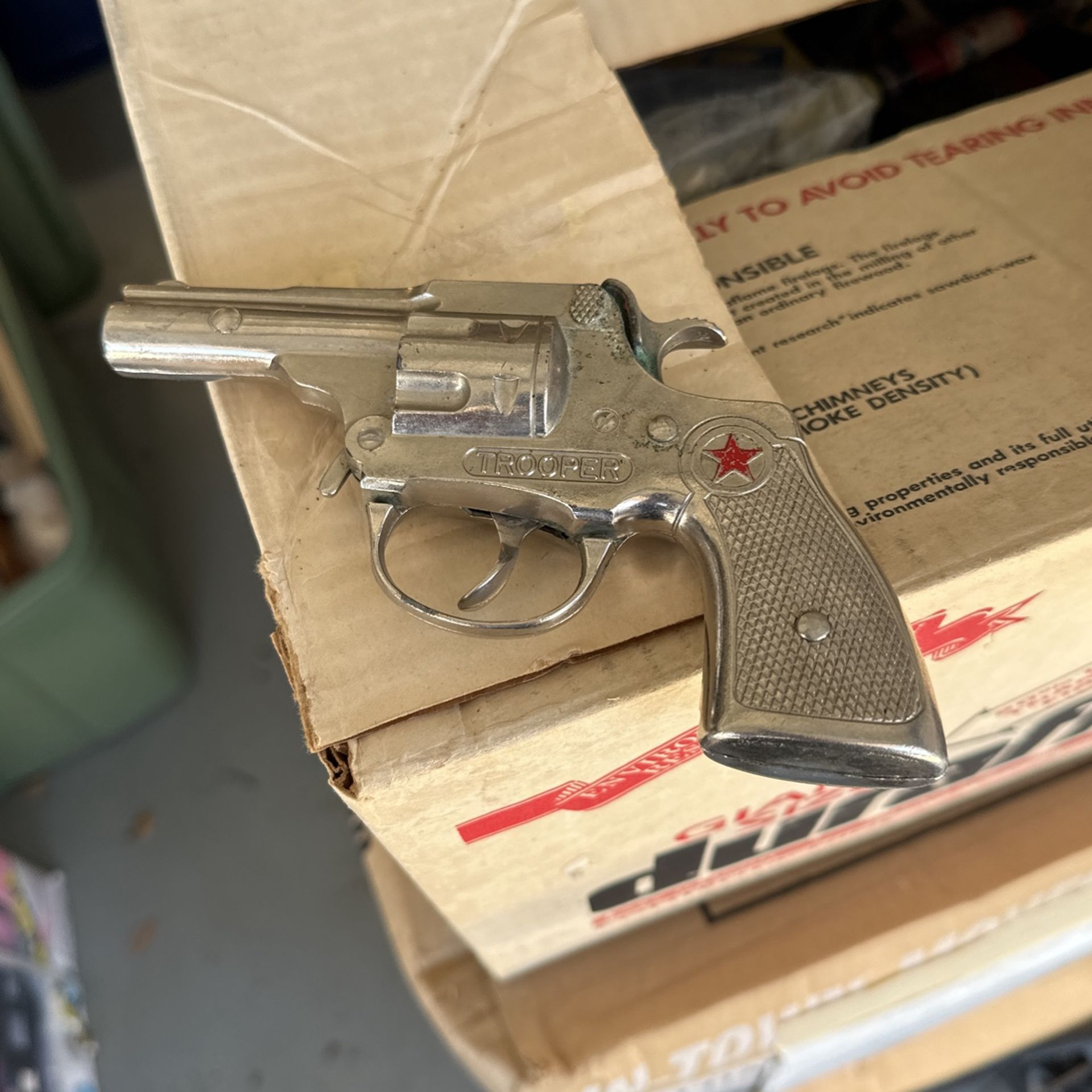 Trooper Hubley Cap Gun