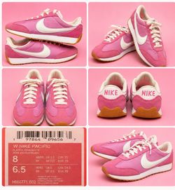 Nike Pacific Sneakers – Playful Pink/White – Women’s Size 8 – New with Box (No Lid)