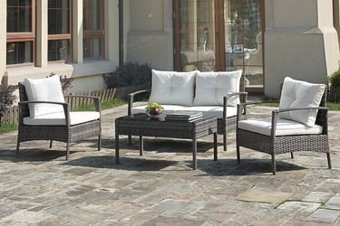 4pc Outdoor Patio Set @Elegant Furniture