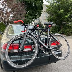 Essor single speed  Bike with bike rack 