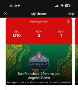 Rams vs 49ers