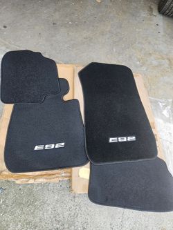 07-13 BMW E92 3 SERIES FLOOR MATS NILON CARPETS   BLACK