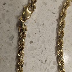 Gold Rope Chain