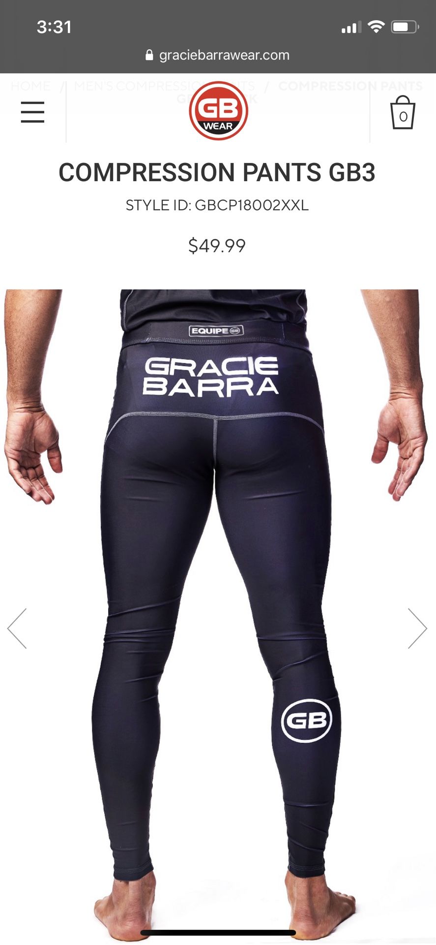 Gracie barra compression pants/spats for Sale in WA OfferUp