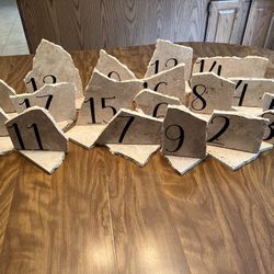 Wedding Table Numbers