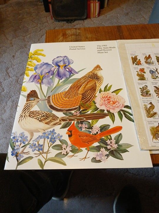 The 1982 50 State Birds And Flowers Mint Set