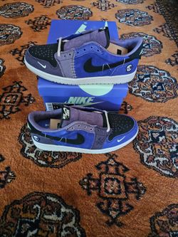 Zion Williamson X Air Jordan 1 Retro Low OG 'Voodoo Alternate'- DS Size 11 Men