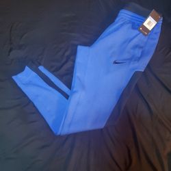 NWT Nike Women's Basketball Jogger Taper Pants Blue Black Size M 930767-493
