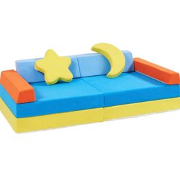 11-Piece Modular Kids Couch